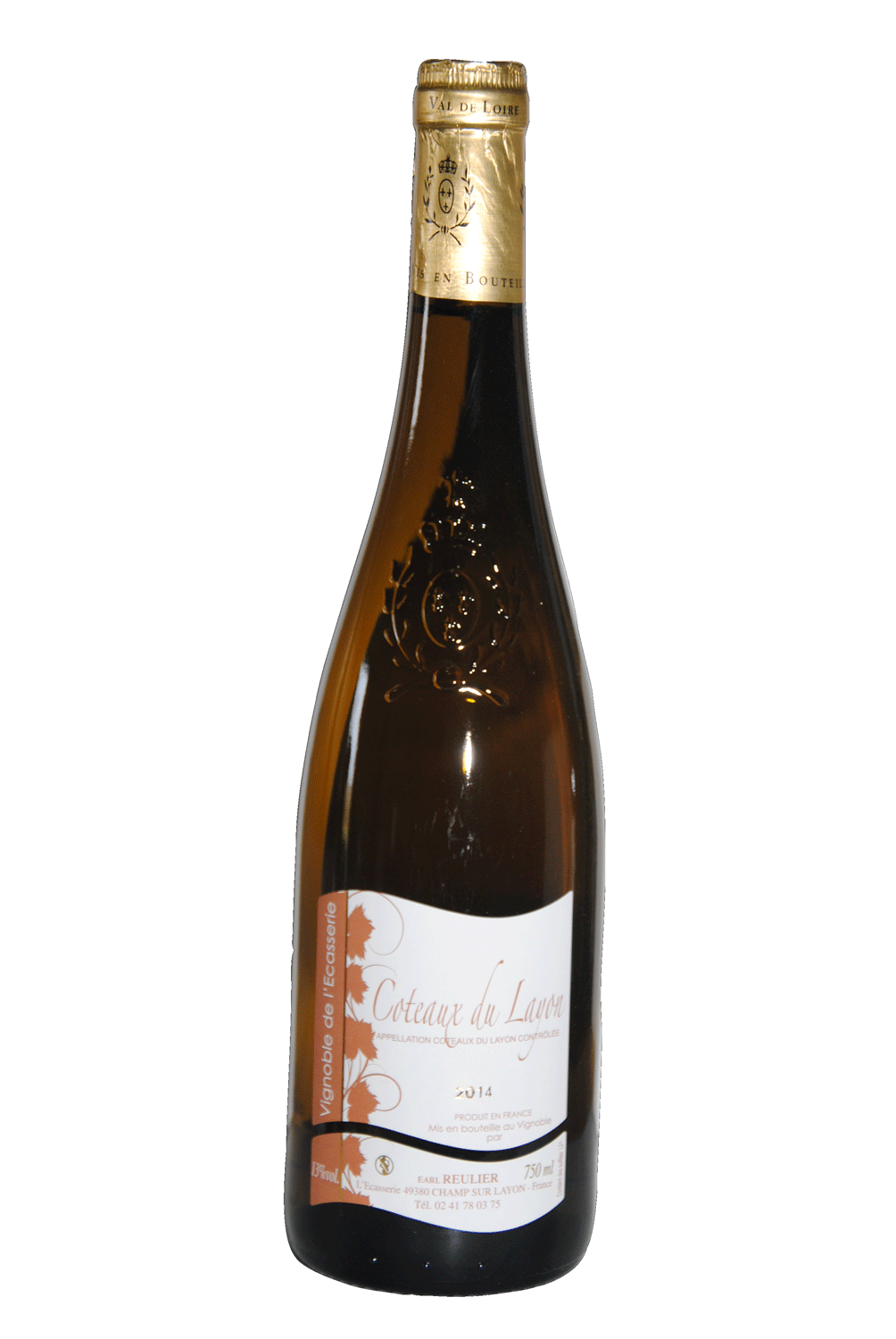Coteaux du Layon, Vignoble de l'ecasserie, EARL REULIER