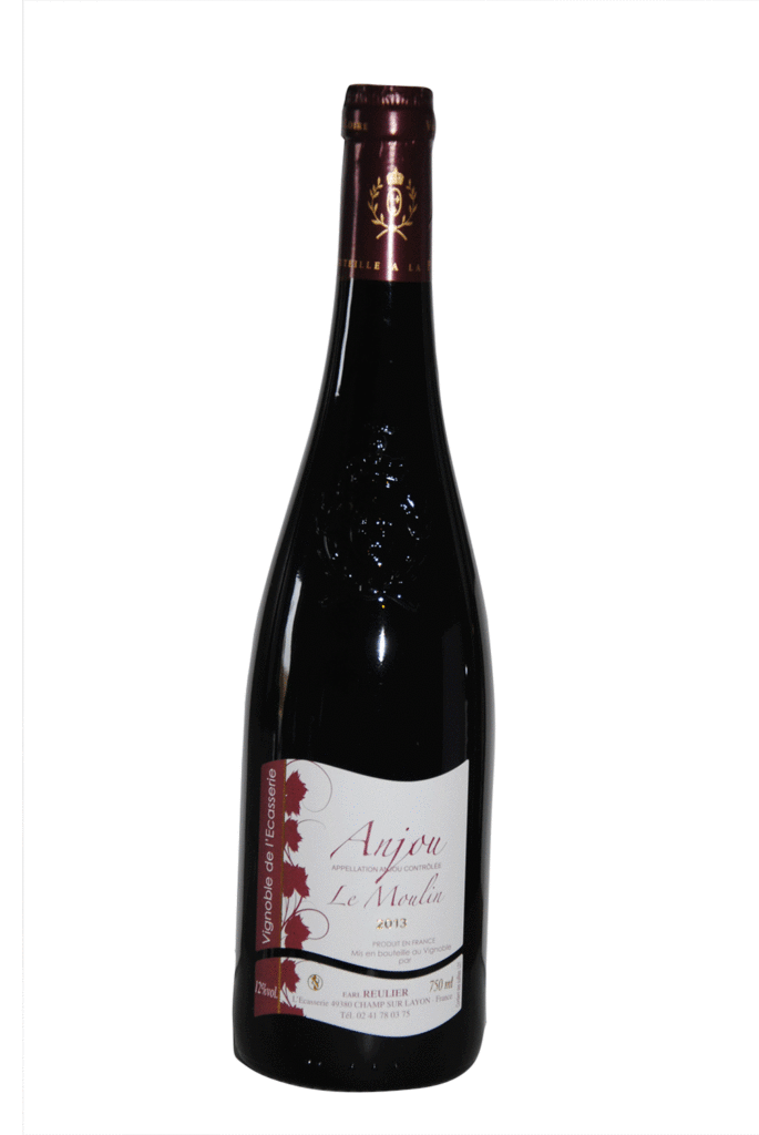 Anjou Rouge Le Moulin, Vignoble de l'Ecasserie, EARL REULIER